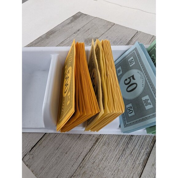 Monopoly Edition 2007 Game Replacement Money & Banker Tray - Picture 2 of 7